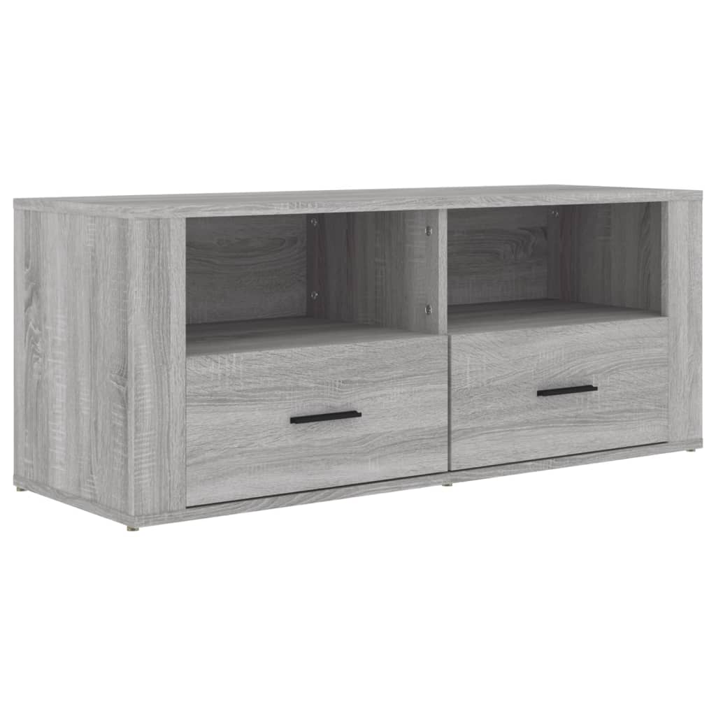 TV ormarić boja hrasta sonome 100x35x40 cm konstruirano drvo
