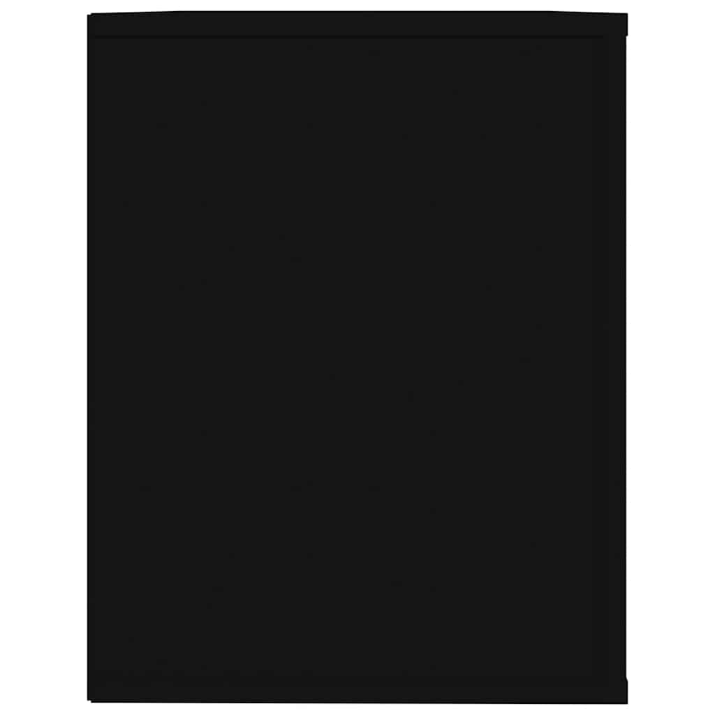 Stalak za cipele crni 75 x 35 x 45 cm od konstruiranog drva