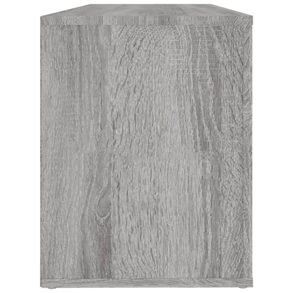 Ormarić za cipele sivi hrast 100x35x45 cm konstruirano drvo