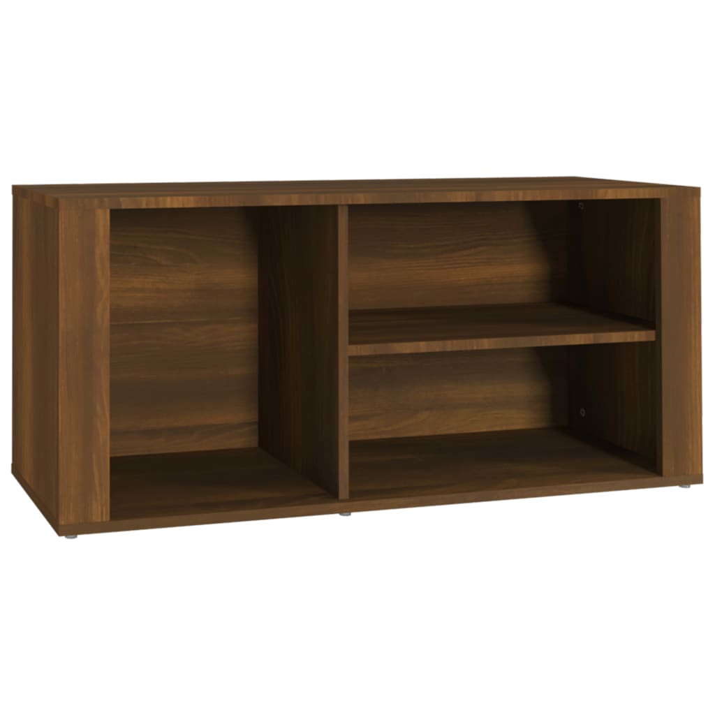 Ormarić za cipele smeđi hrast 100x35x45 cm konstruirano drvo