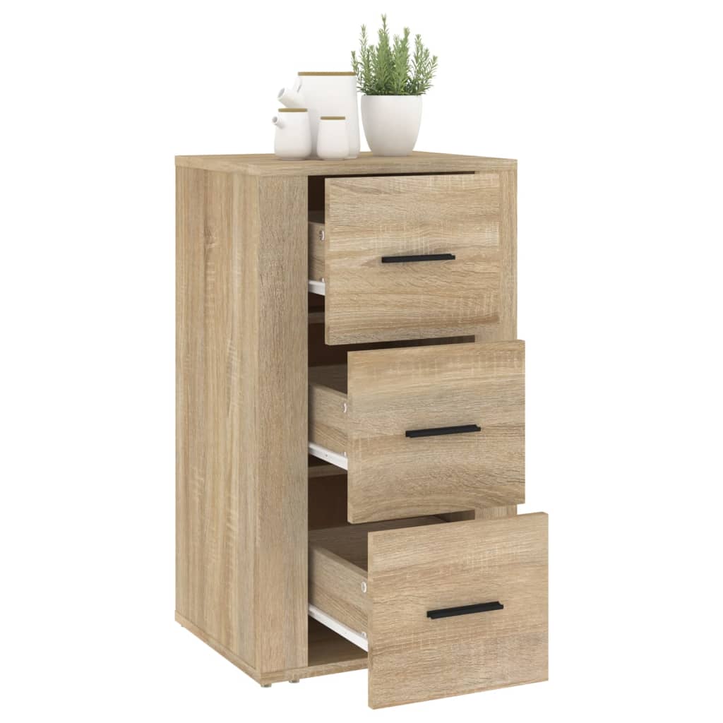 Komoda boja hrasta sonome 40 x 33 x 70 cm od konstruiranog drva