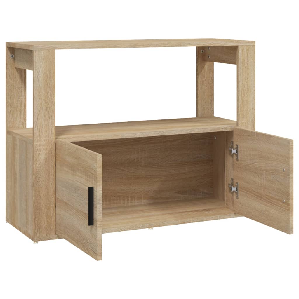 Komoda boja hrasta sonome 80x30x60 cm konstruirano drvo