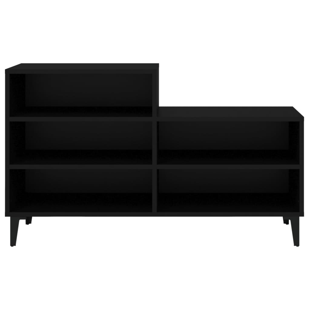 Ormarić za cipele crni 102 x 36 x 60 cm od konstruiranog drva