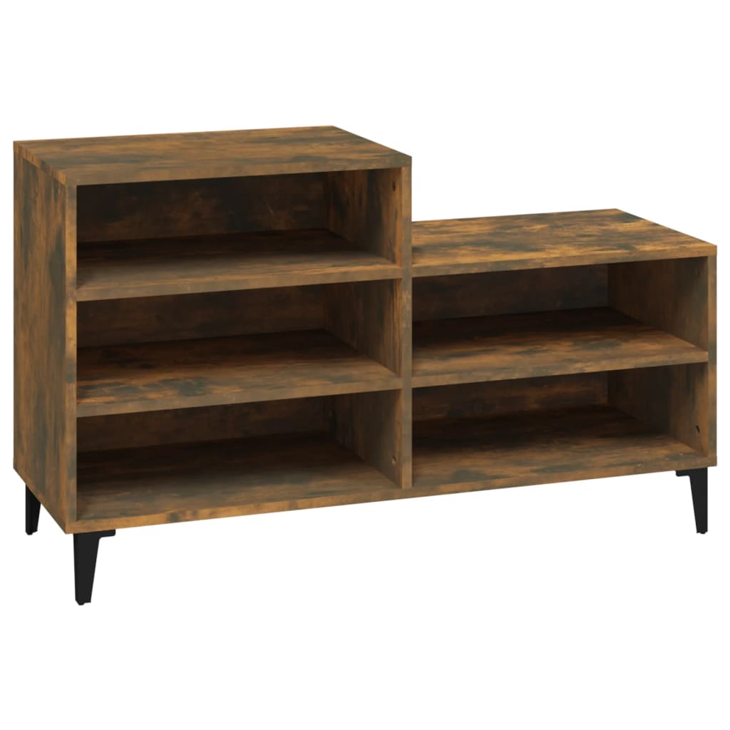 Ormarić za cipele boja hrasta 102x36x60 cm konstruirano drvo