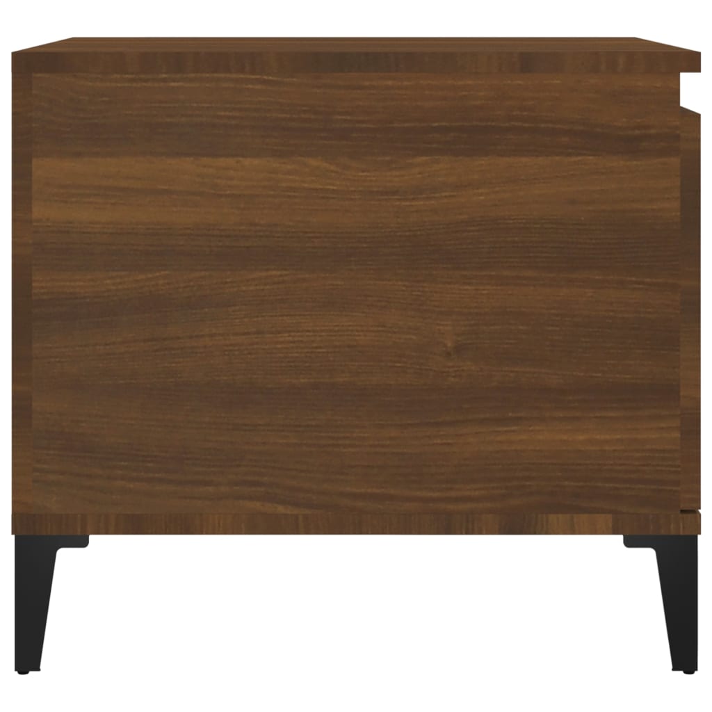 Stolić za kavu boja hrasta 100 x 50 x 45 cm konstruirano drvo