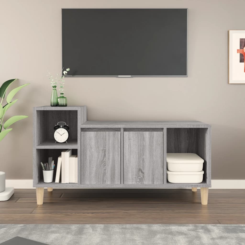 TV ormarić boja hrasta sonome 100x35x55 cm konstruirano drvo