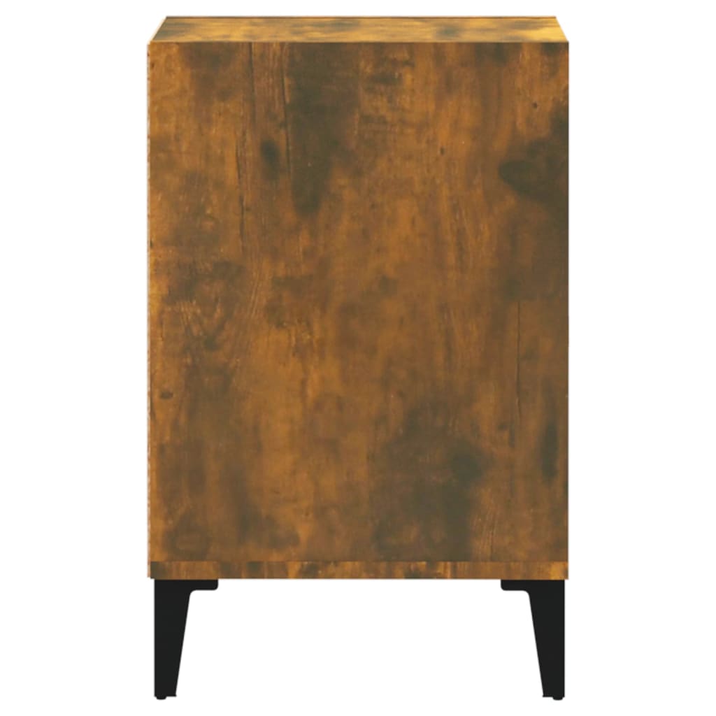 TV ormarić boja dimljenog hrasta 100x35x55 cm konstruirano drvo
