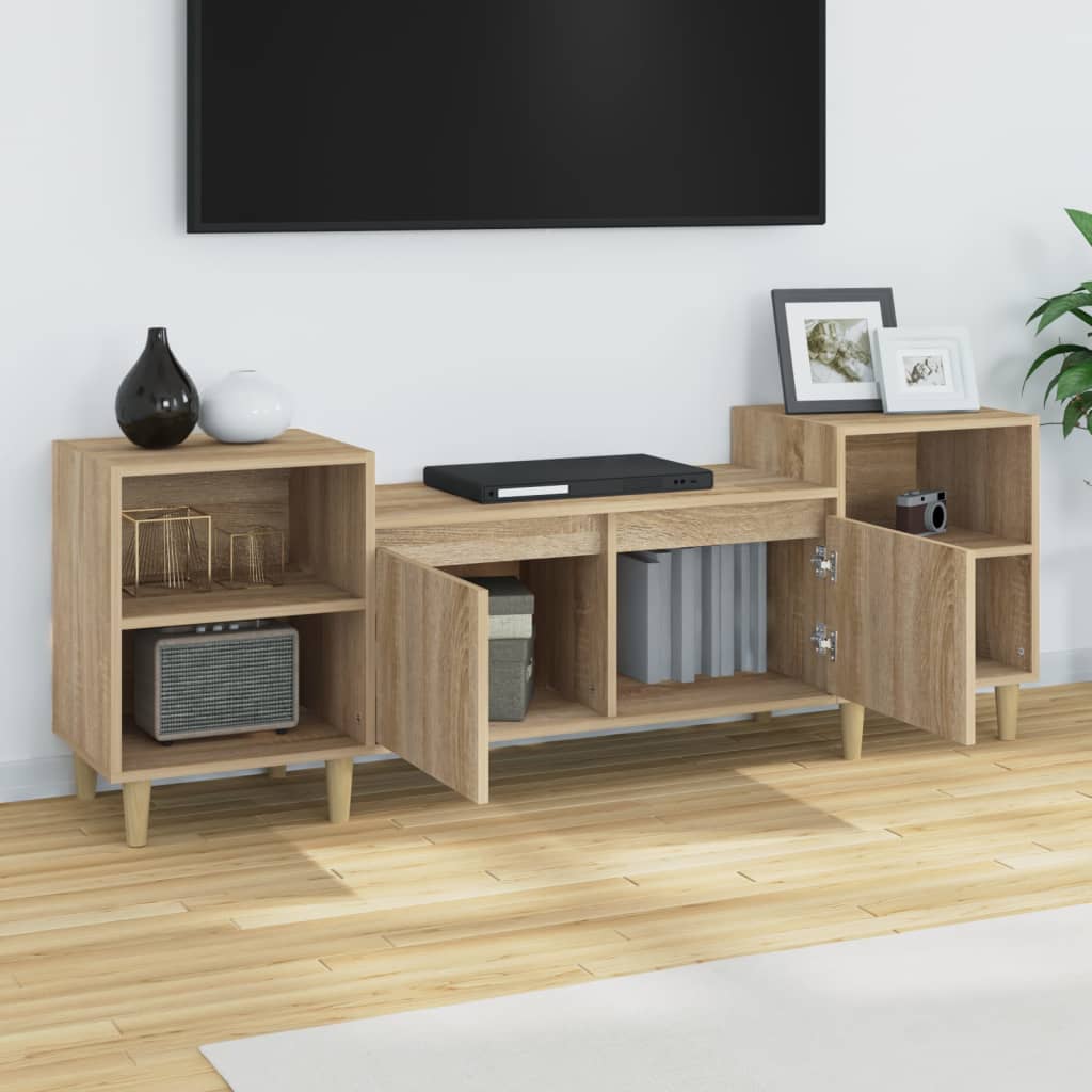 TV ormarić boja hrasta sonome 160x35x55 cm konstruirano drvo