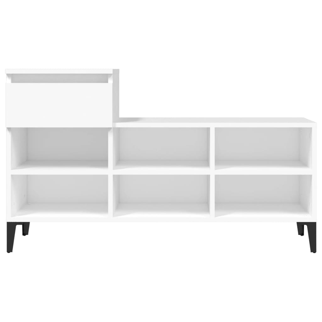 Ormarić za cipele bijeli 102 x 36 x 60 cm od konstruiranog drva