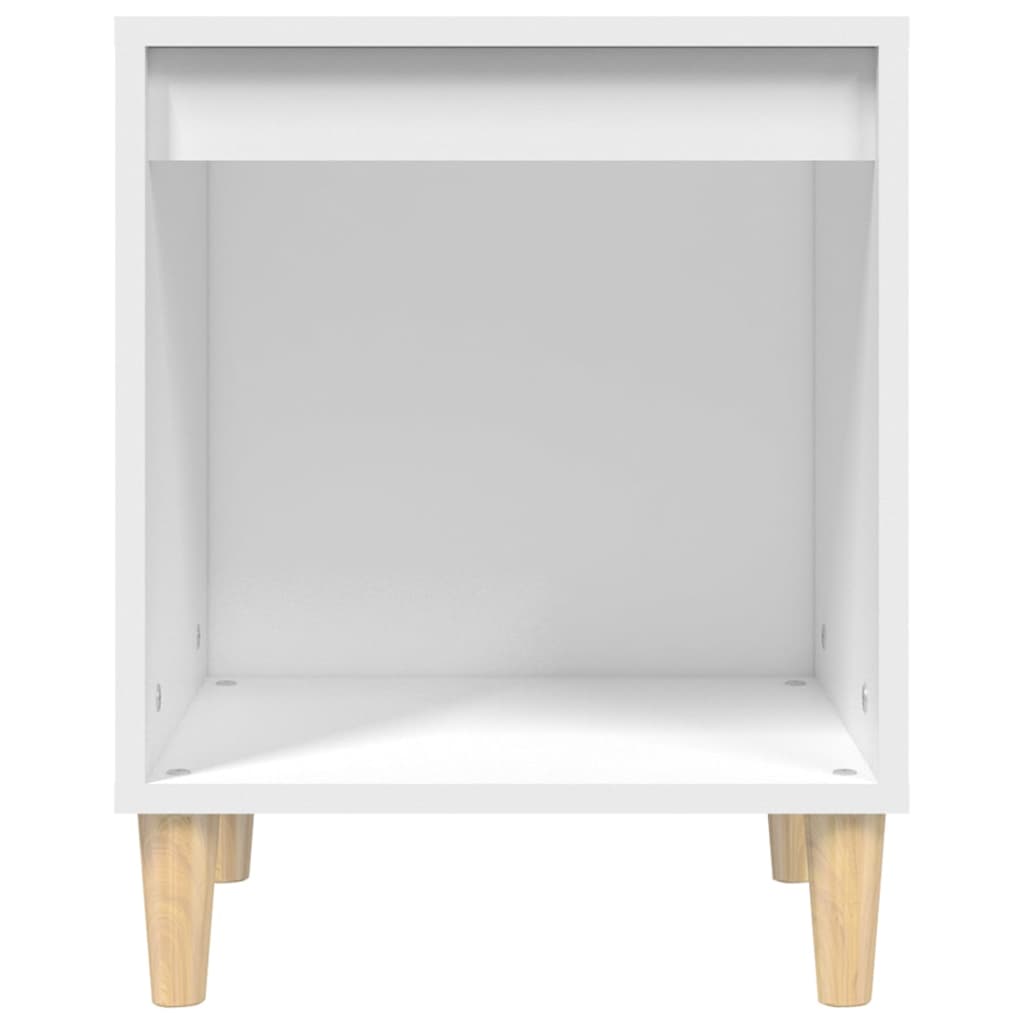 Noćni ormarići 2 kom Bijela 40x35x50 cm