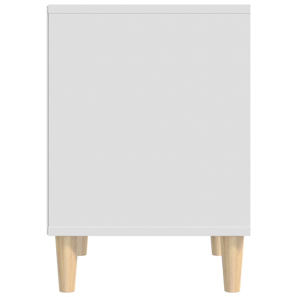 Noćni ormarići 2 kom Bijela 40x35x50 cm