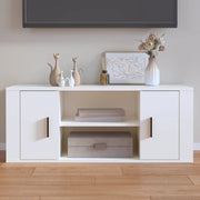 TV ormarić bijeli 100 x 35 x 40 cm od konstruiranog drva