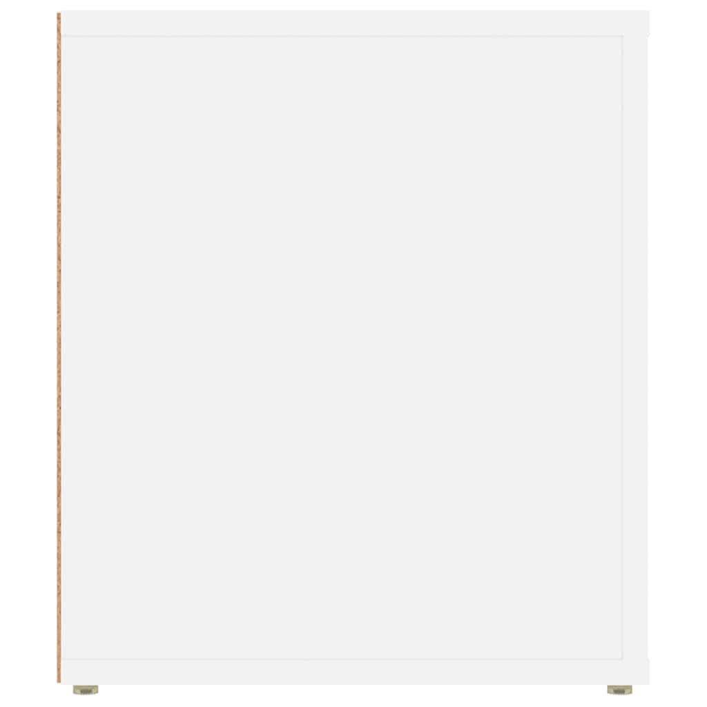 TV ormarić bijeli 100 x 35 x 40 cm od konstruiranog drva Bijela