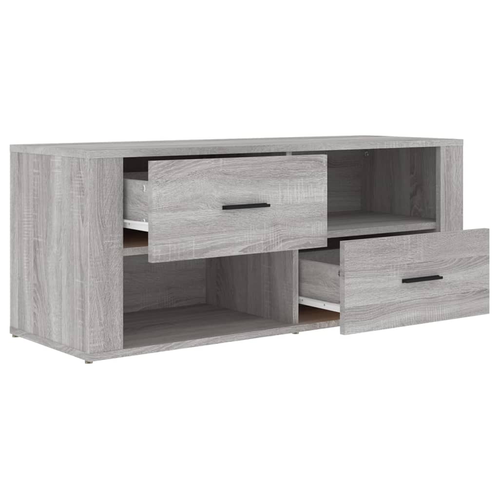 TV ormarić boja hrasta sonome 100x35x40 cm konstruirano drvo