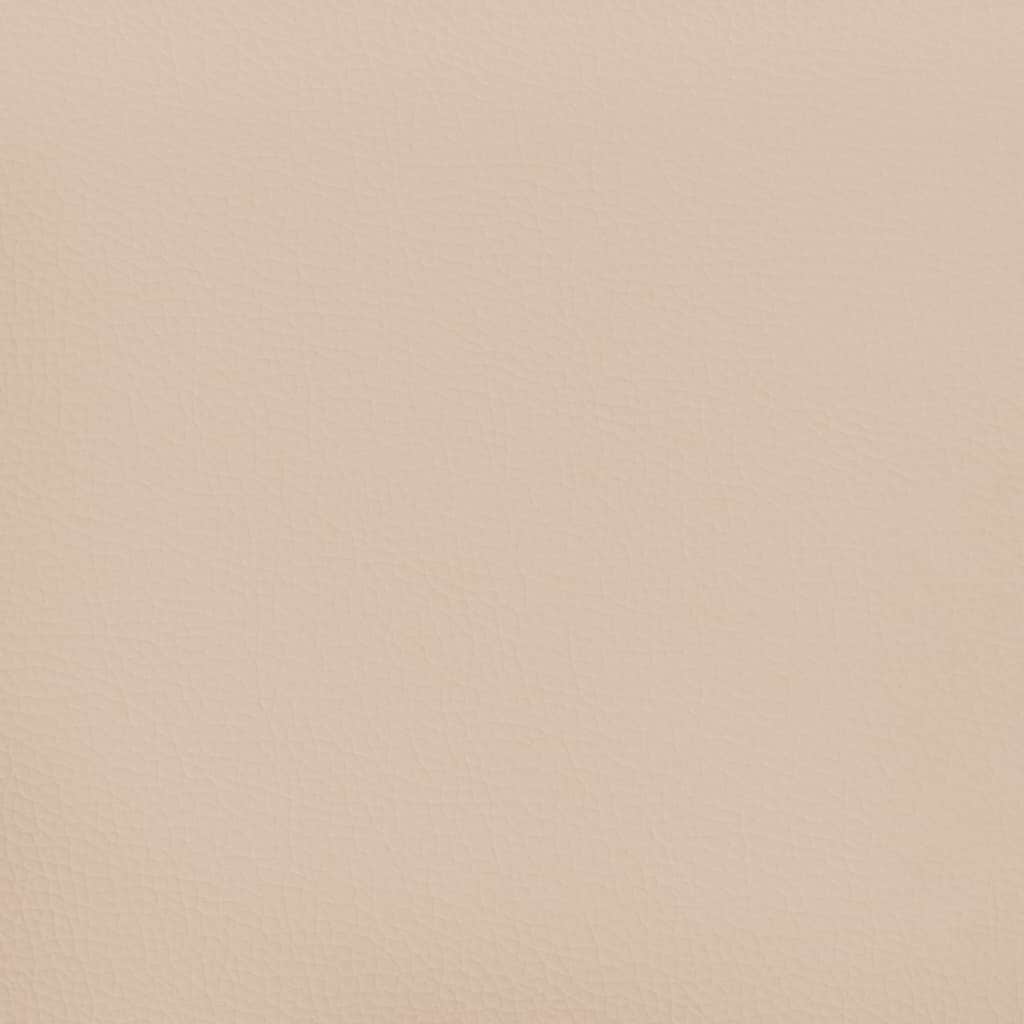 Uzglavlje Cappuccino 160x5x118/128 cm Imitacija kože