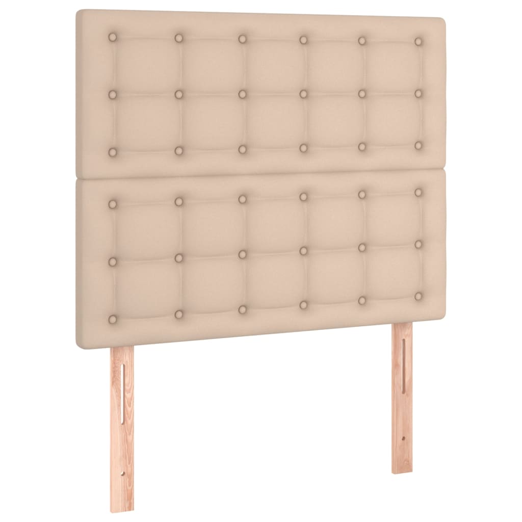 Uzglavlje Cappuccino 90x5x118/128 cm Imitacija kože