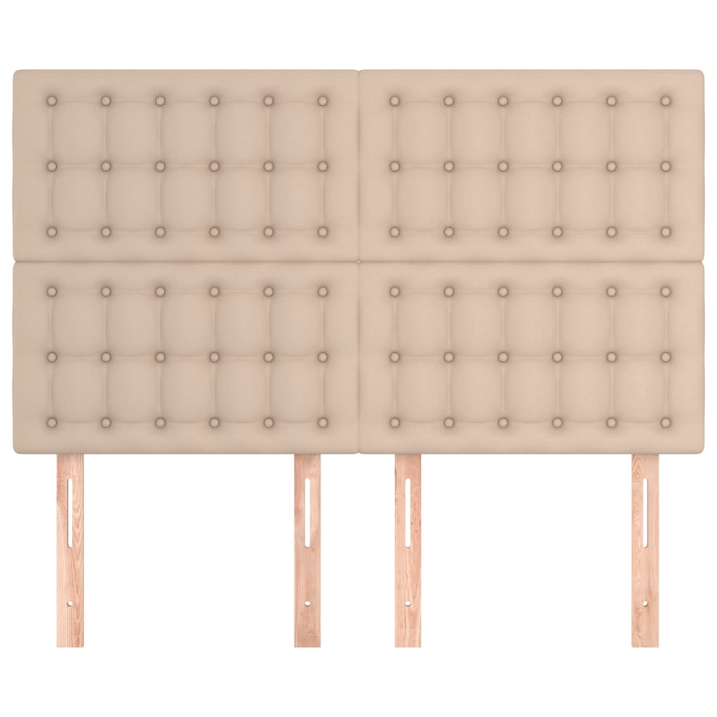 Uzglavlje Cappuccino 144x5x118/128 cm Umjetna koža