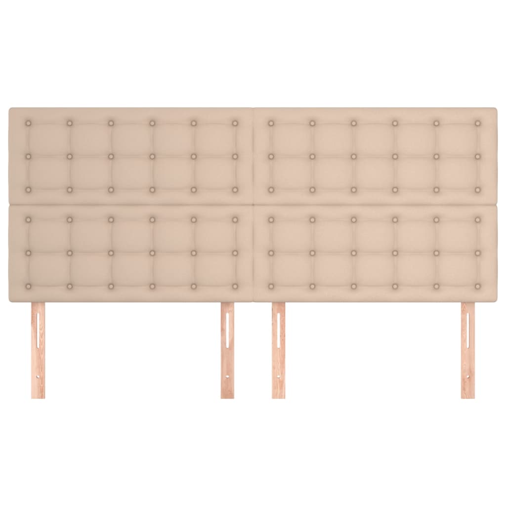 Uzglavlje Cappuccino 160x5x118/128 cm Imitacija kože
