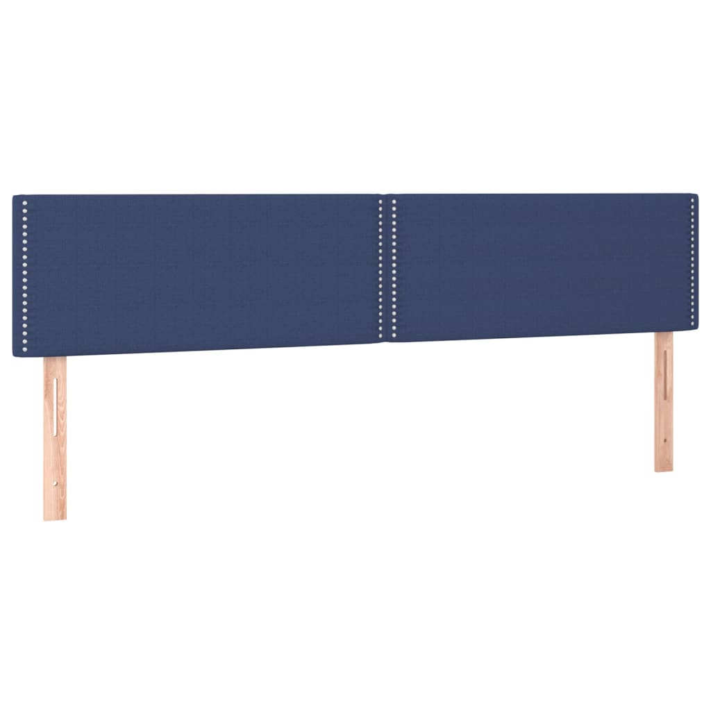 LED uzglavlje plavo 200x5x78/88 cm od tkanine