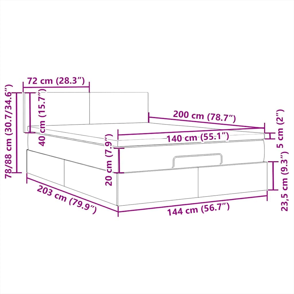LED uzglavlje ružičasto 100x5x118/128 cm baršunasto