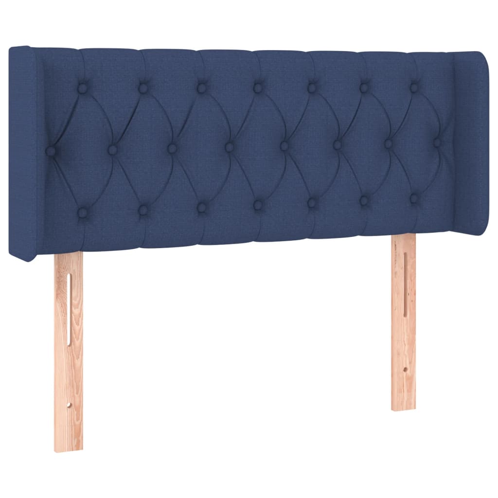 LED uzglavlje plavo 93x16x78/88 cm od tkanine