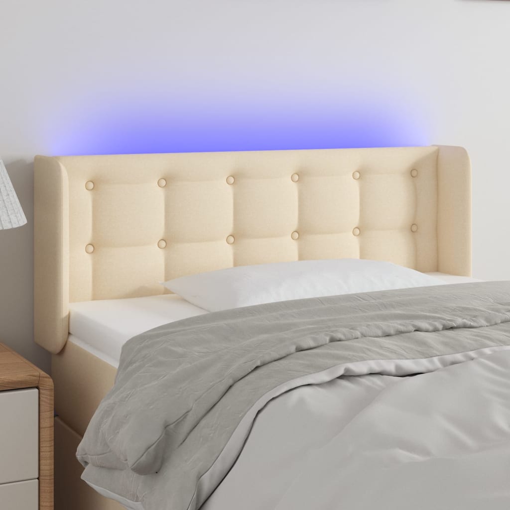 LED uzglavlje od tkanine