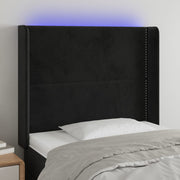LED uzglavlje baršunasto