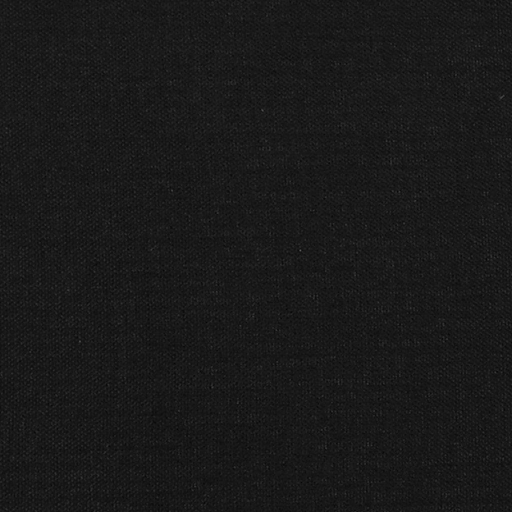Krevet s oprugama i madracem crni 160x200 cm od tkanine