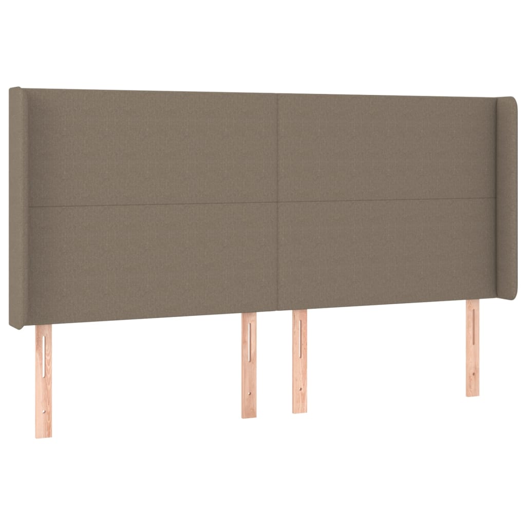 LED Box Spring Krevet s uzglavljem tkanina