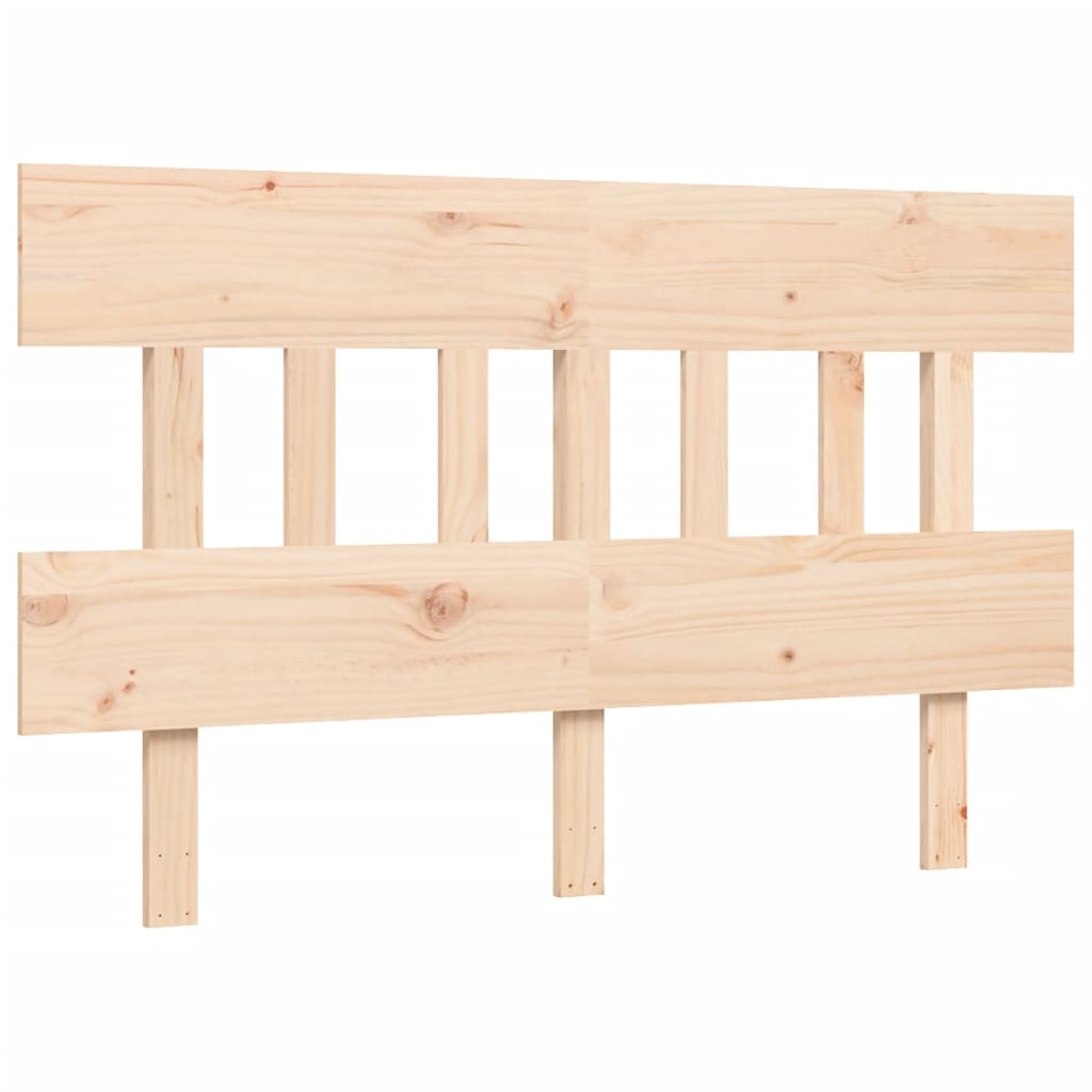 Krevet za starije s uzglavljem 120x200 cm od masivnog drva