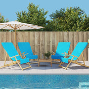 Ručnici za plažu 4 kom tirkizni 60 x 135 cm od tkanine 400 GSM