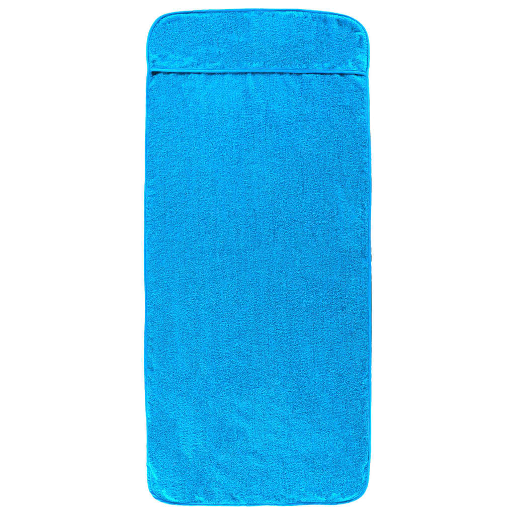Ručnici za plažu 6 kom tirkizni 60 x 135 cm od tkanine 400 GSM