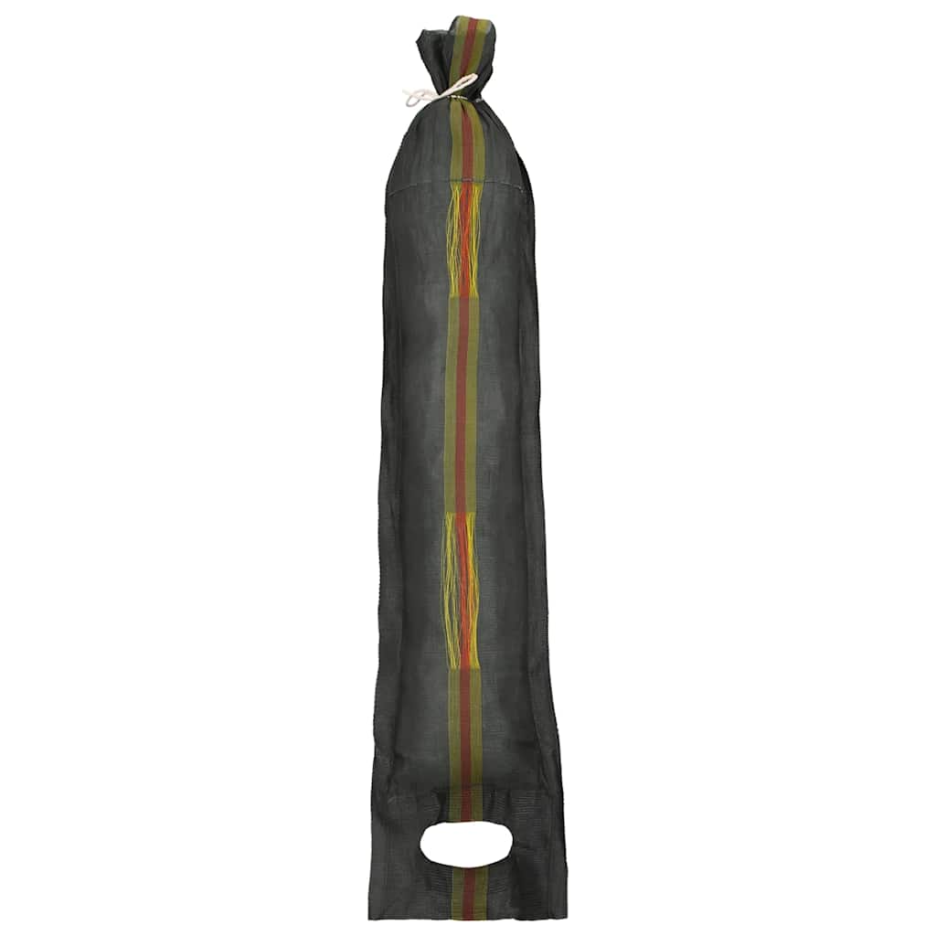 Vreće za pijesak 10 kom tamnozelene 103 x 25 cm HDPE