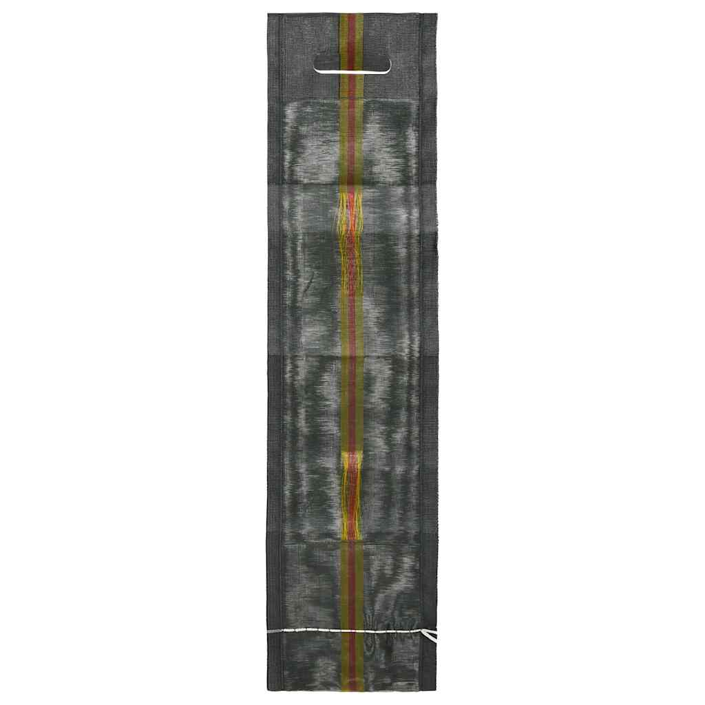 Vreće za pijesak 10 kom tamnozelene 103 x 25 cm HDPE