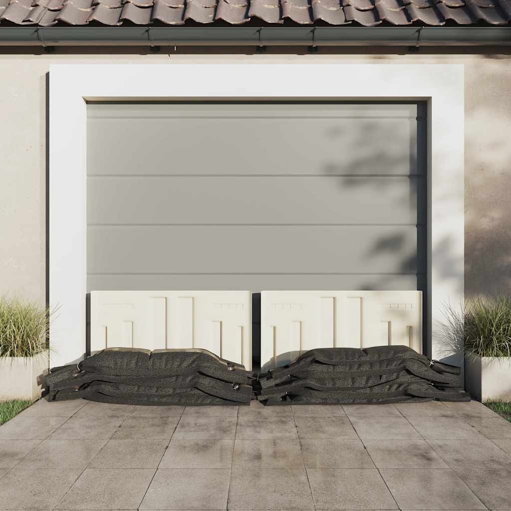 Vreće za pijesak 10 kom tamnozelene 103 x 25 cm HDPE