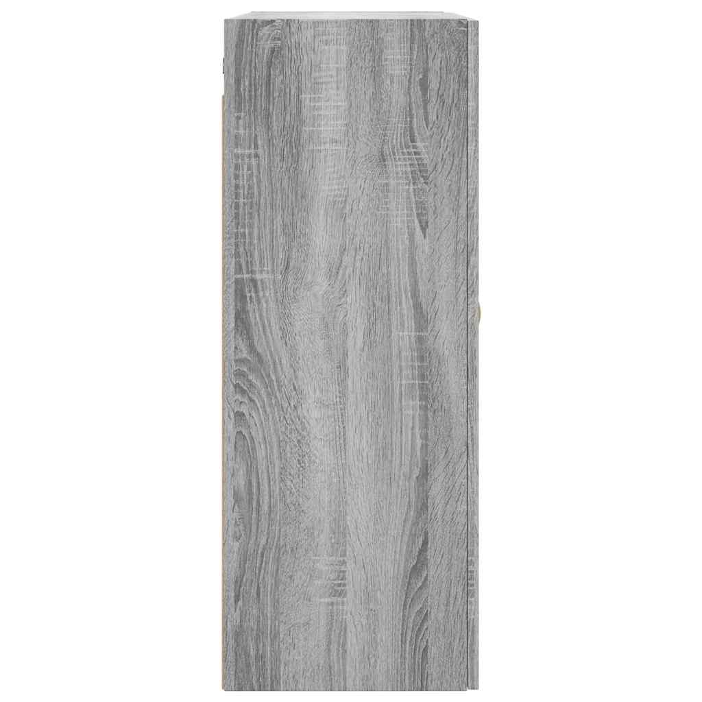 Zidni ormarići 2 kom siva boja hrasta sonome 69,5 x 34 x 90 cm