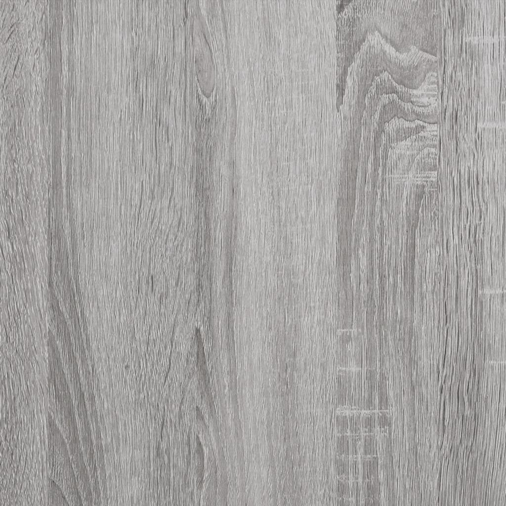 Visoka komoda siva sonome 69,5x34x180 cm od konstruiranog drva