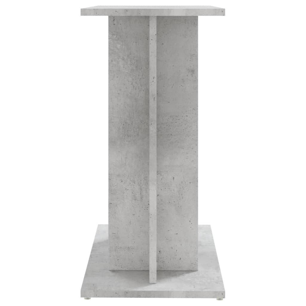 Stalak za akvarij Betonski Sivi 60x30x60 cm Konstruirano drvo