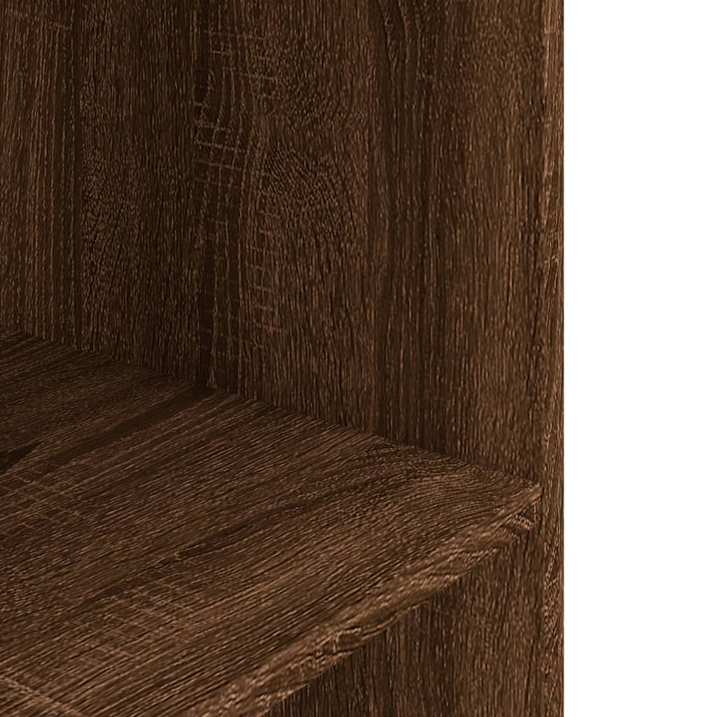 Stalak za akvarij boja hrasta 60 x 30 x 60 cm konstruirano drvo