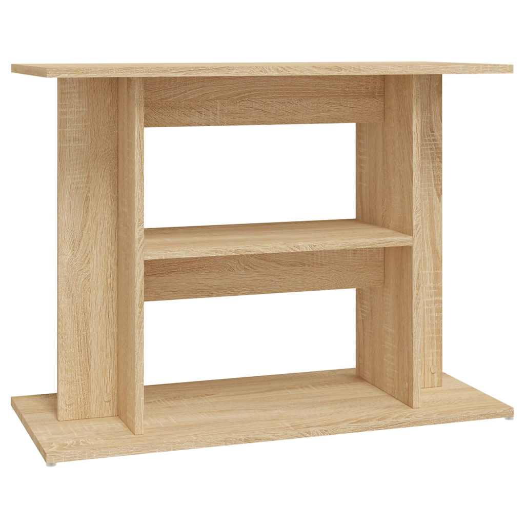 Stalak za akvarij boja hrasta 80x35x60 cm od konstruiranog drva