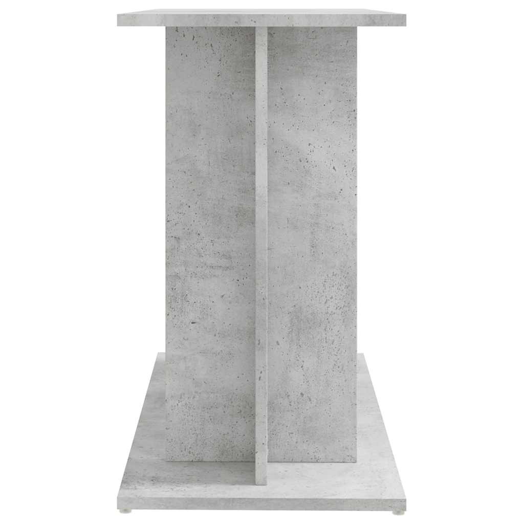 Stalak za akvarij Betonski Sivi 80x35x60 cm Konstruirano drvo