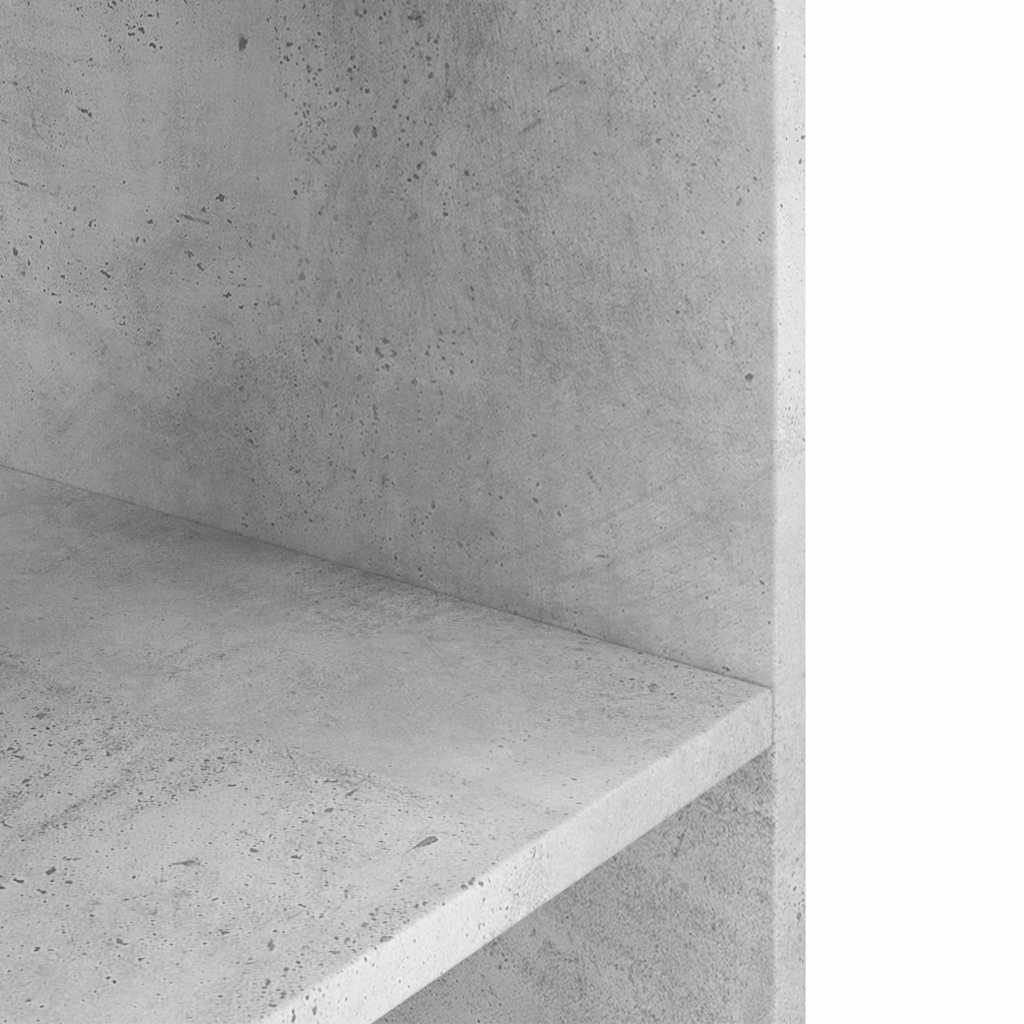 Stalak za akvarij Betonski Sivi 80x35x60 cm Konstruirano drvo