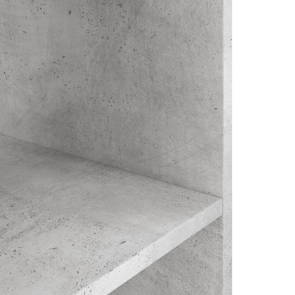 Stalak za akvarij Betonsko-sivi 120x40x60 cm Konstruirano drvo