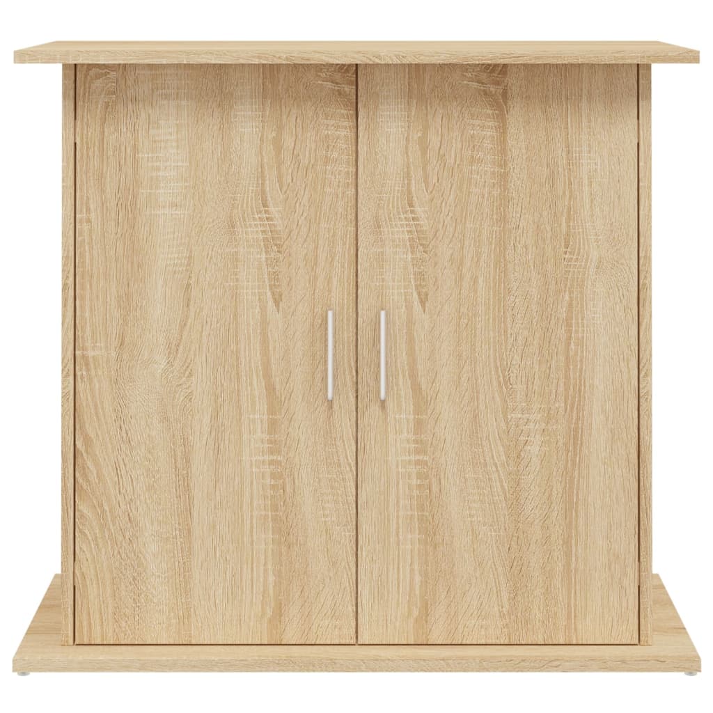 Stalak za akvarij Sonoma hrast 81x36x73 cm Konstruirano drvo