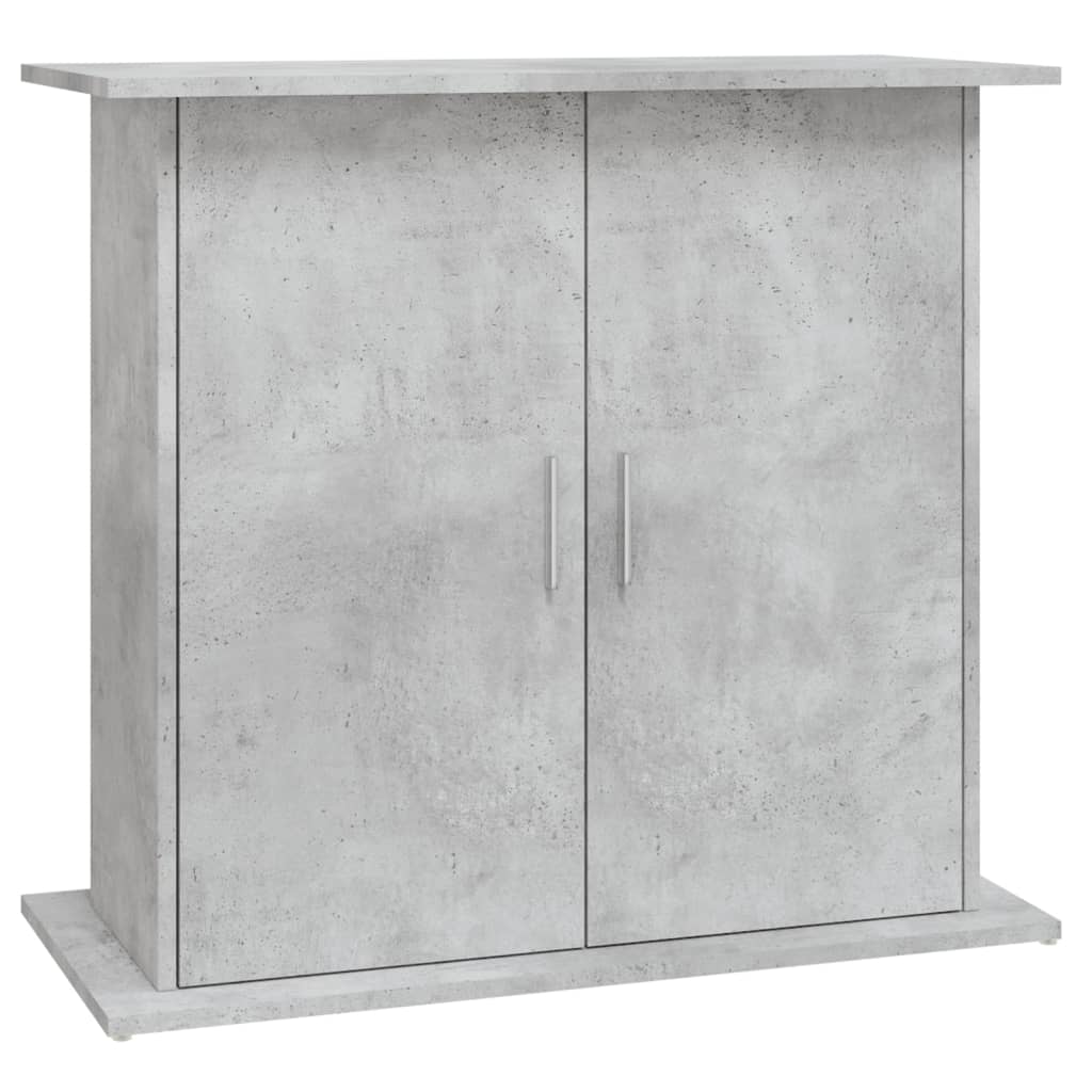 Stalak za akvarij Betonsko-sivi 81x36x73 cm Konstruirano drvo