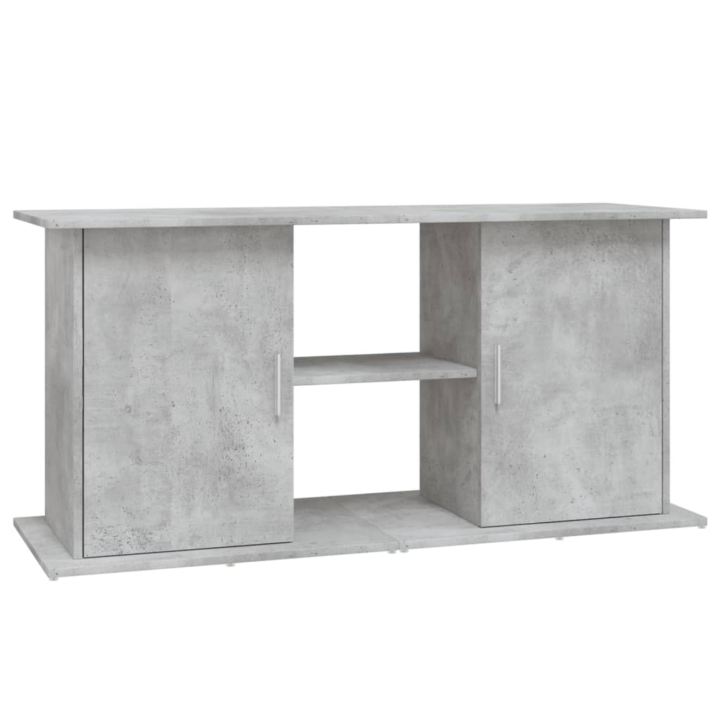 Stalak za akvarij Betonsko-sivi 121x41x58 cm Konstruirano drvo