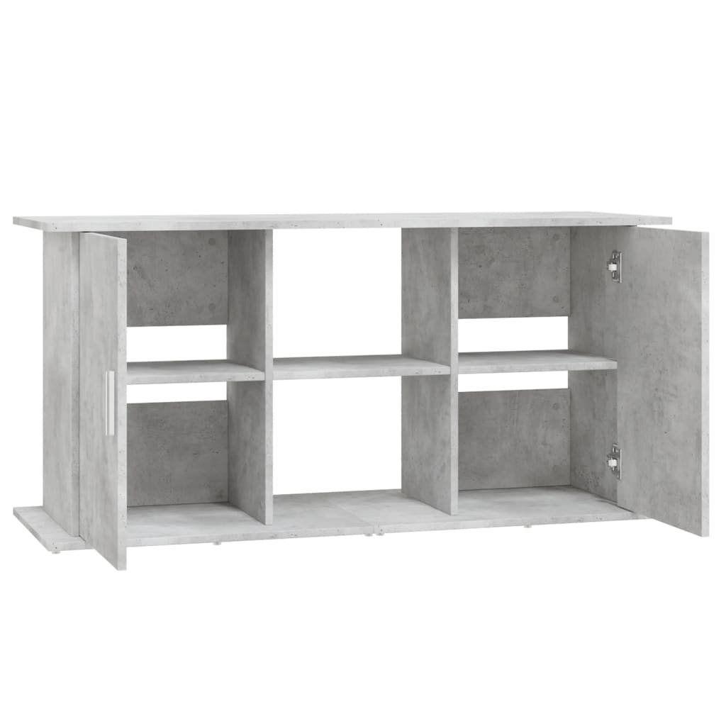 Stalak za akvarij Betonsko-sivi 121x41x58 cm Konstruirano drvo