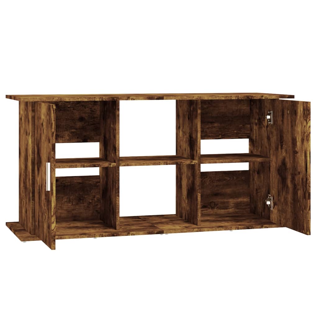 Stalak za akvarij boja hrasta 121x41x58 cm konstruirano drvo