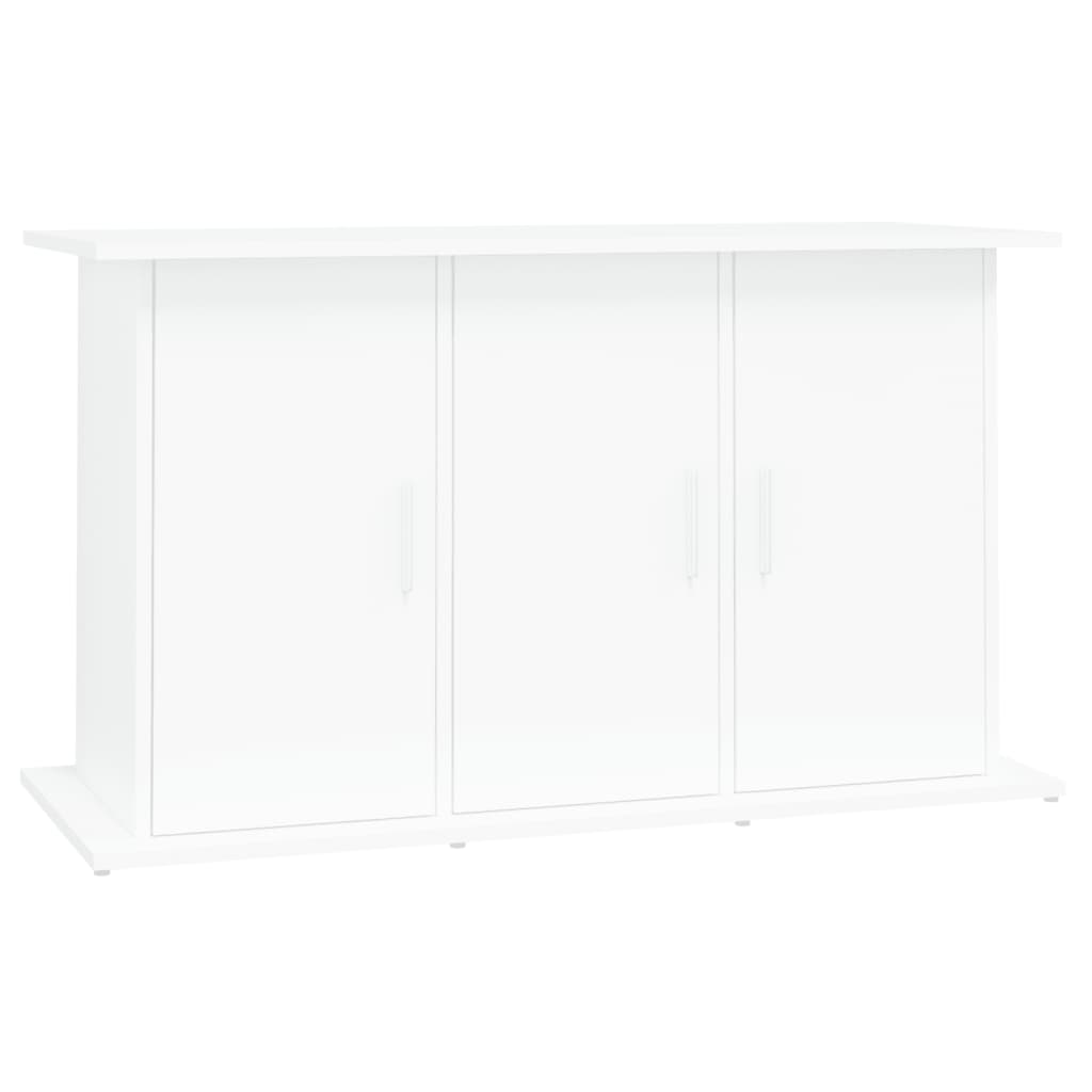 Stalak za akvarij bijeli 101 x 41 x 58 cm od konstruiranog drva