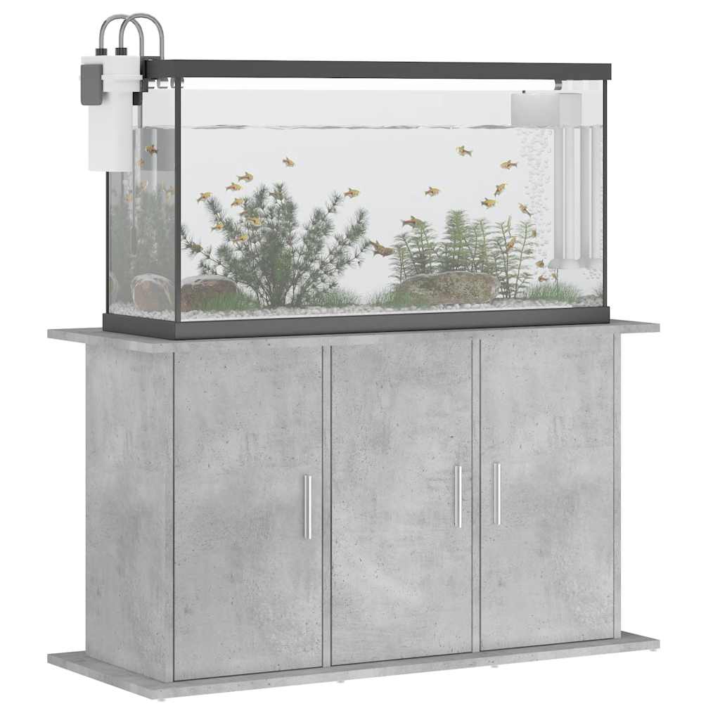 Stalak za akvarij Betonsko-sivi 101x41x58 cm Konstruirano drvo